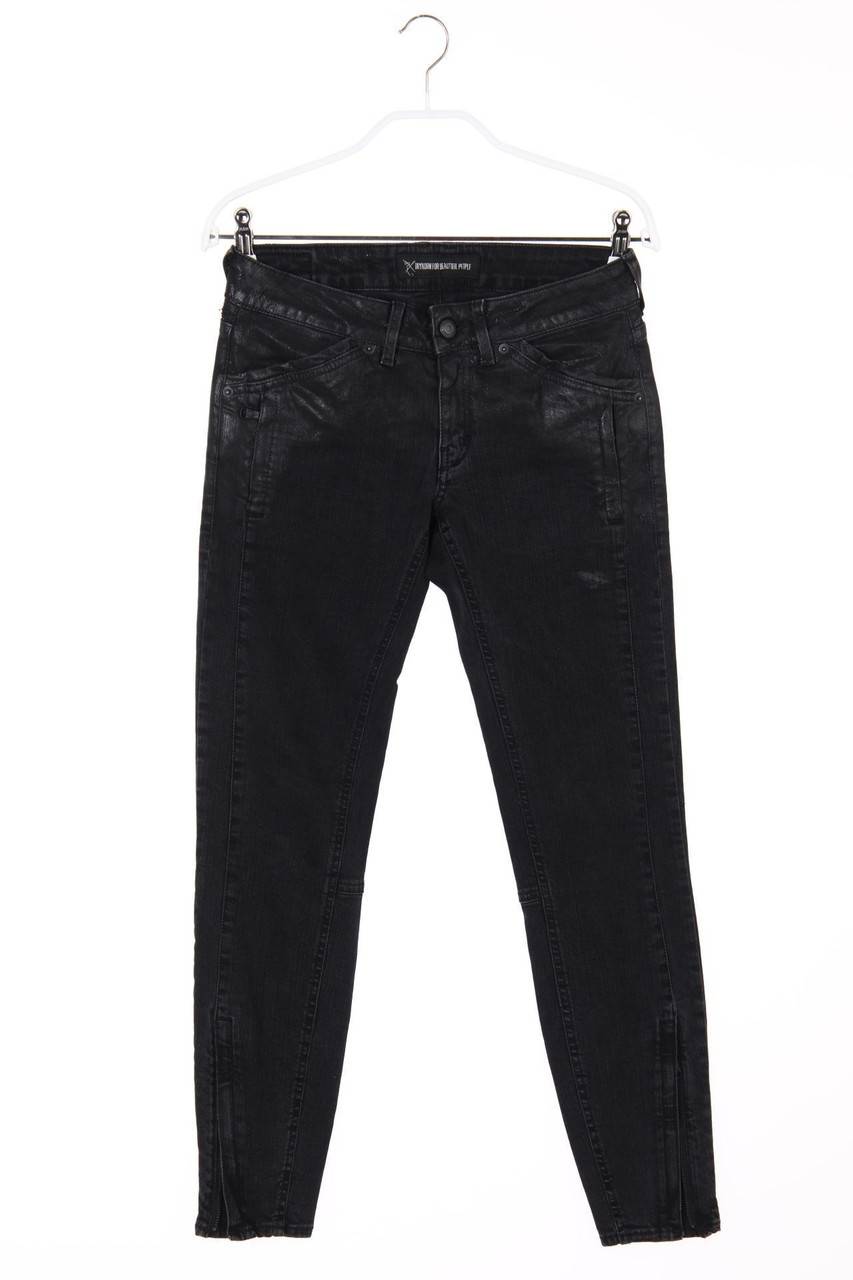 Carou DRYKORN Used Look Skinny-Jeans mit Steppung
