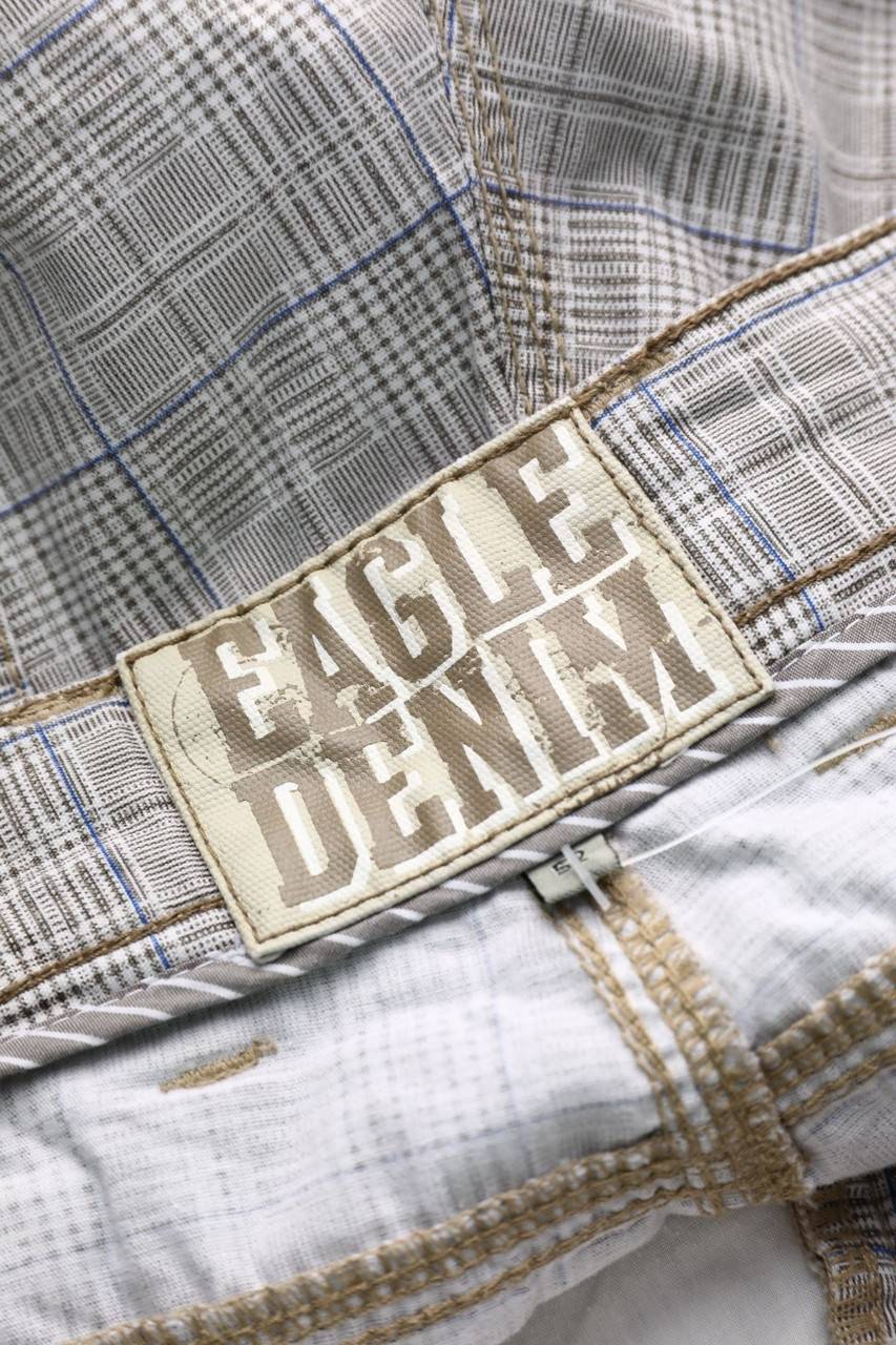 Carou Eagle Denim Cargo-Shorts