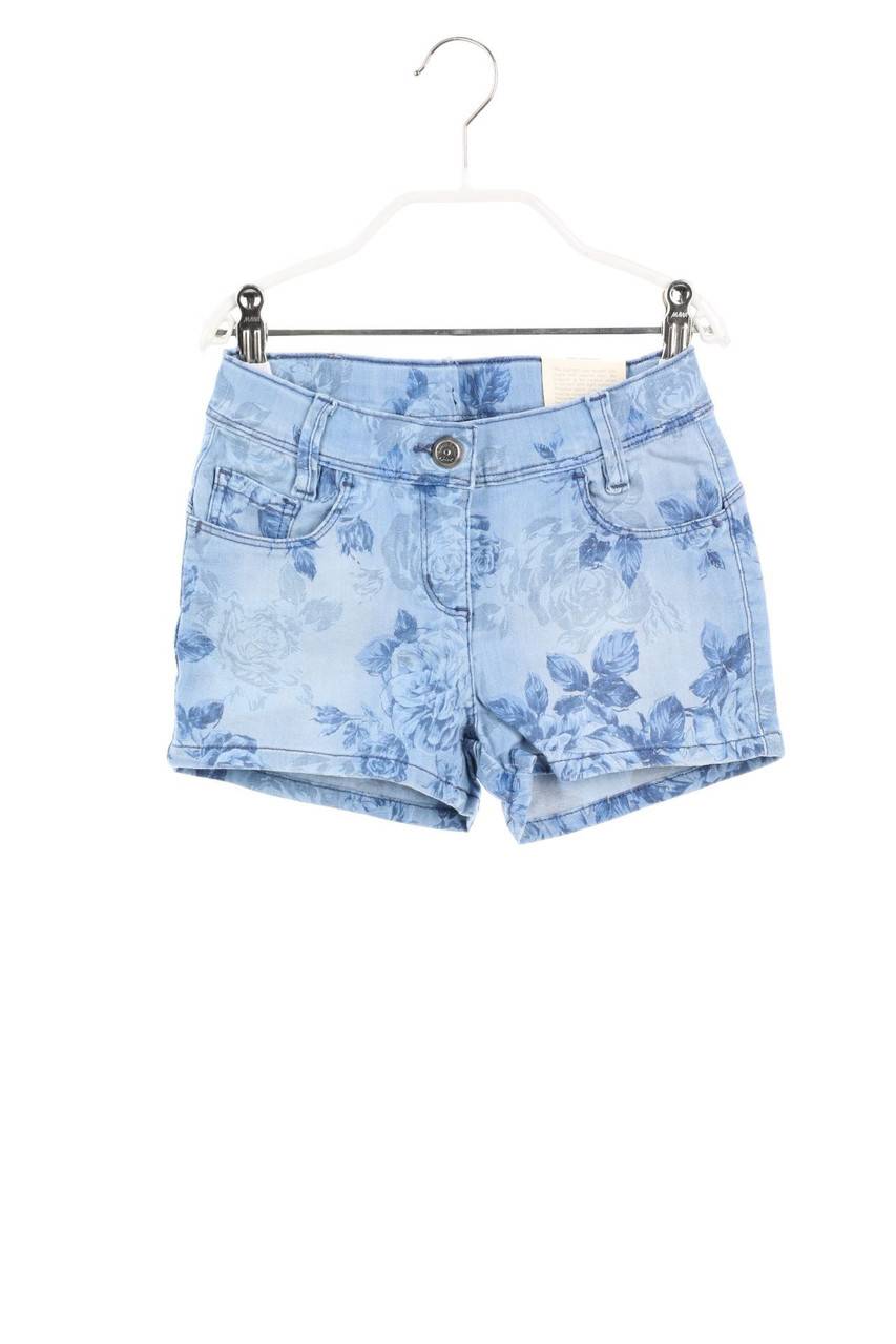 Carou EDDIE PEN Denim-Shorts mit Blumen-Print