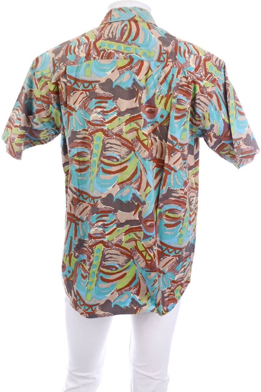 Carou Edith Kumar Kurzarm-Hemd Mit Print