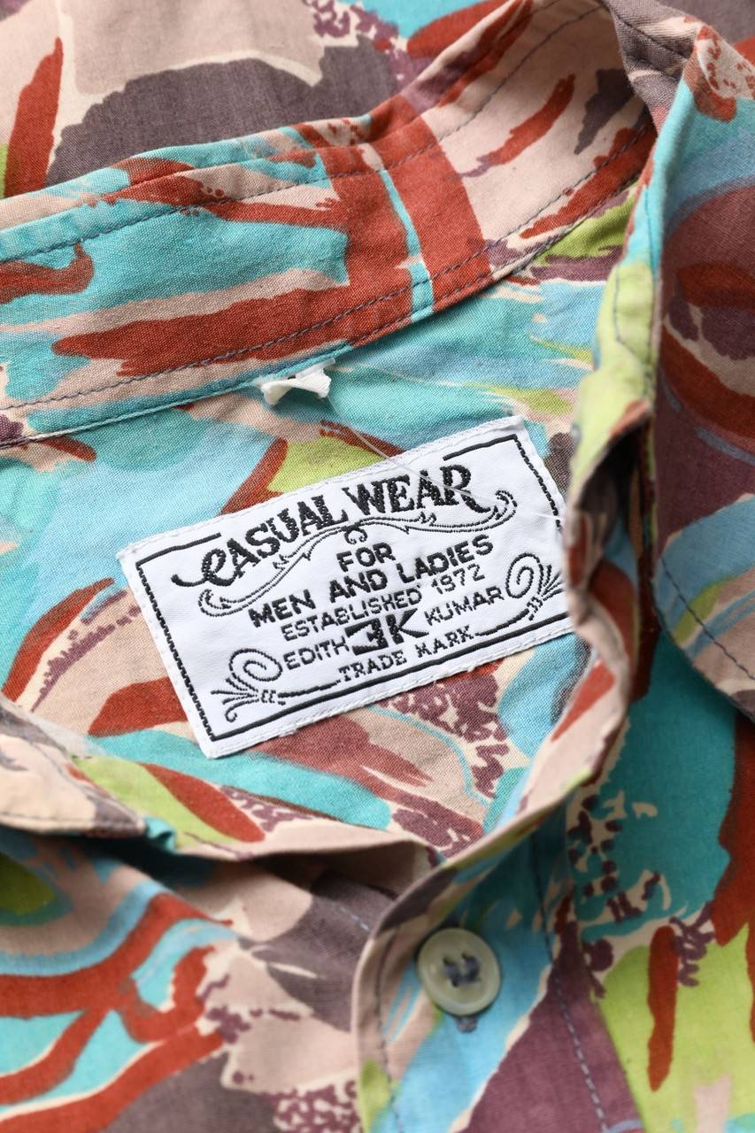 Carou Edith Kumar Kurzarm-Hemd Mit Print