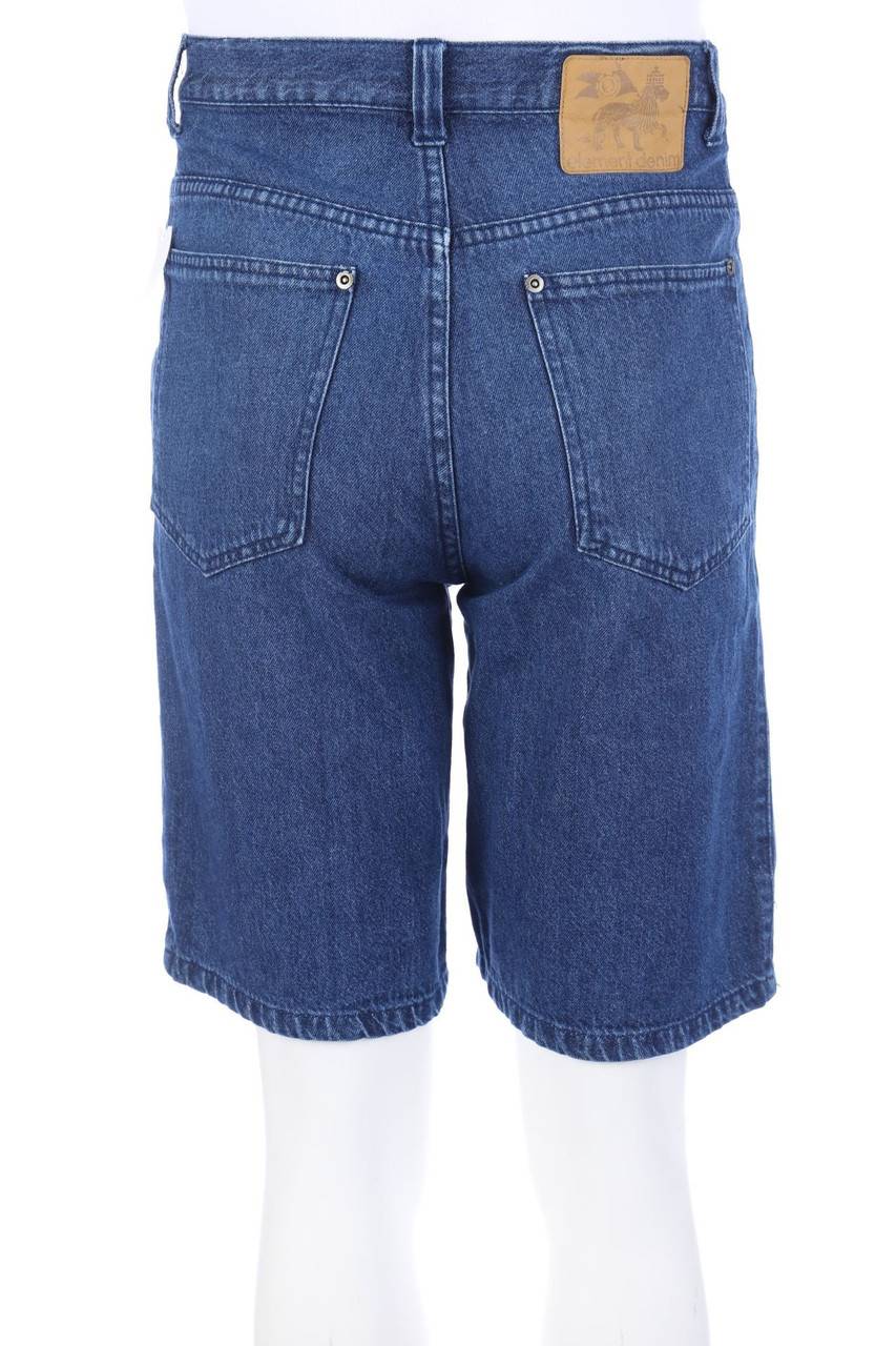Carou Element Jeans-Shorts Mit Logo-Badge