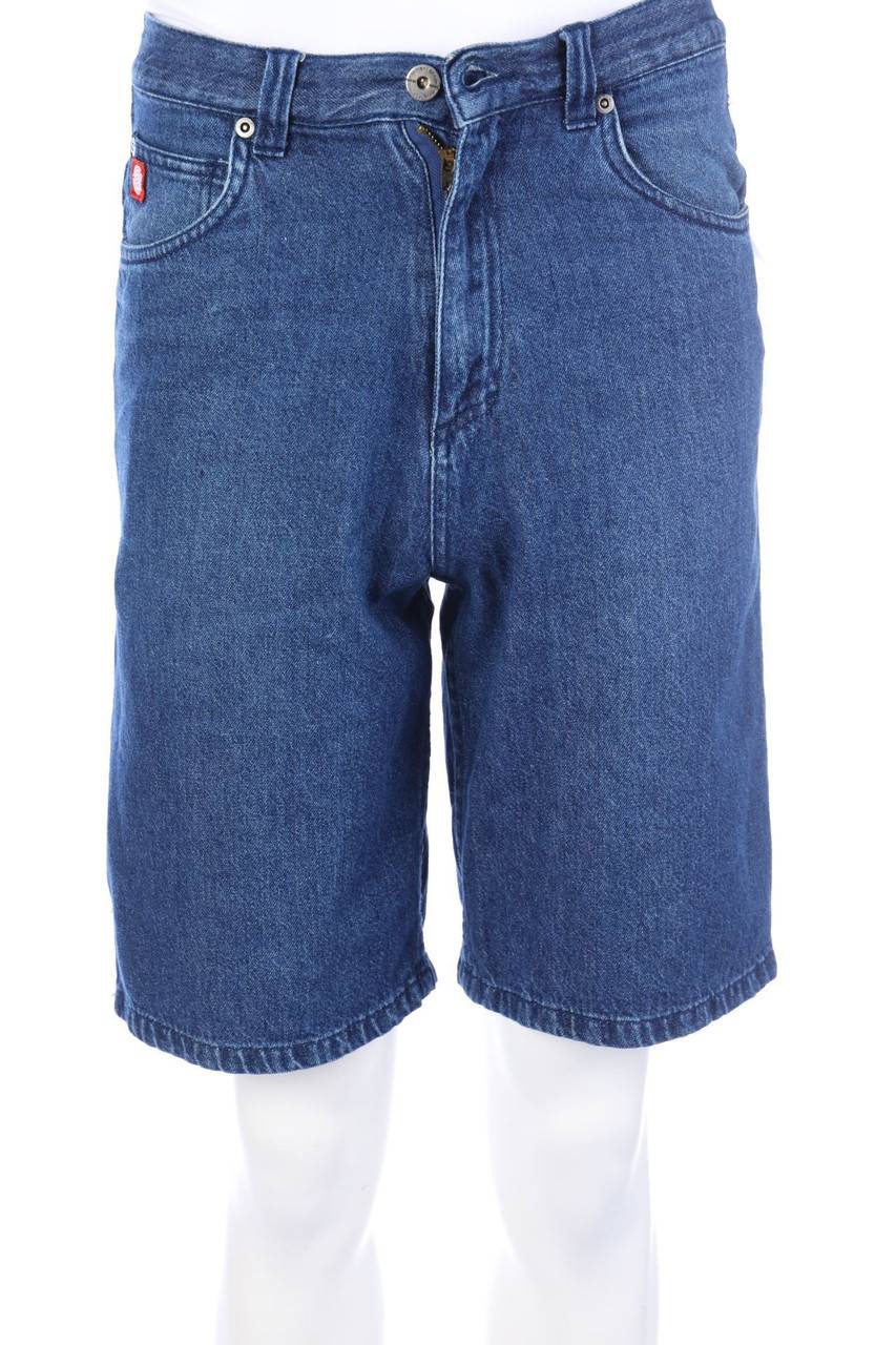 Carou element Jeans-Shorts mit Logo-Badge