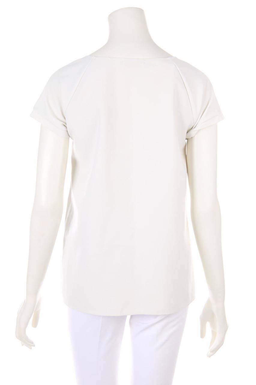 Carou ELISABETTA FRANCHI Clean Chic-Kurzarm-Bluse