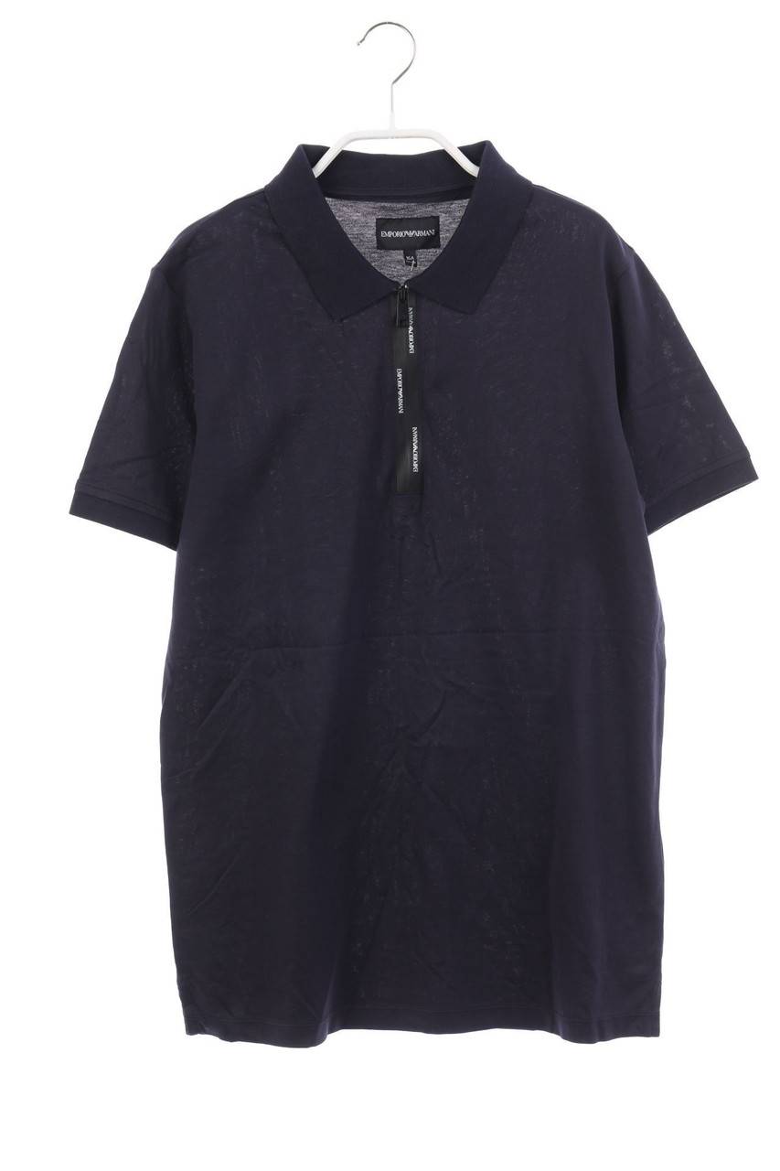 Carou EMPORIO ARMANI T-Shirt mit Reißverschluss