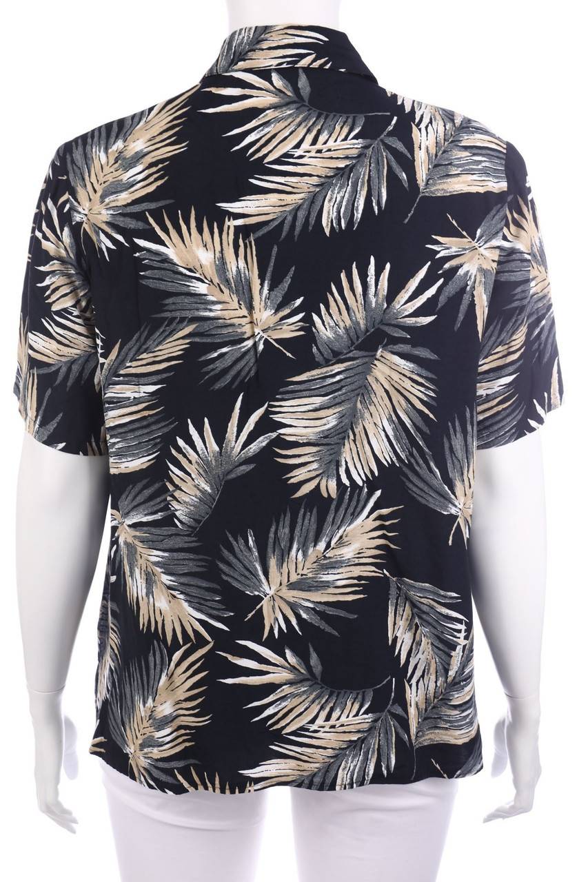 Carou Encadée Hemd-Bluse Mit Kurzem Ärmel