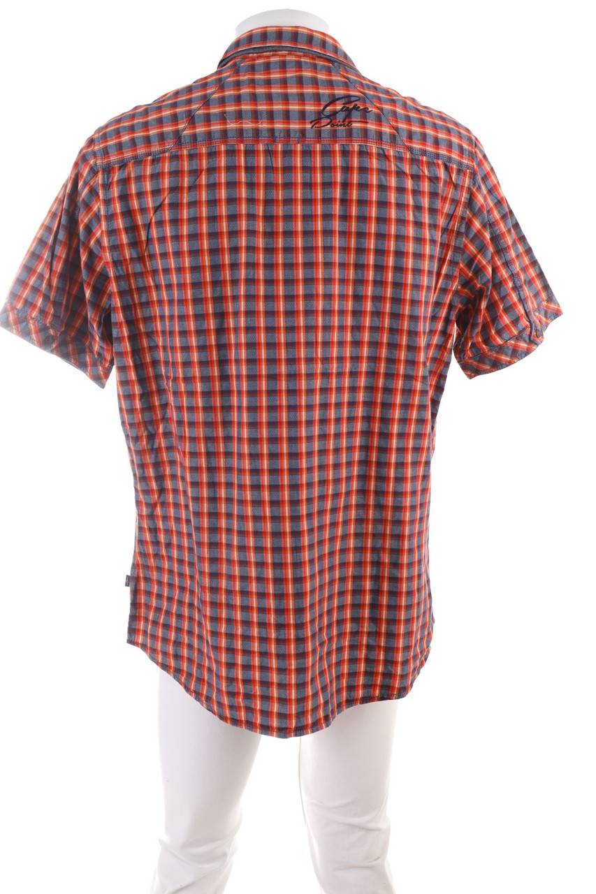 Carou Engbers Kurzarm-Hemd Mit Karo-Muster