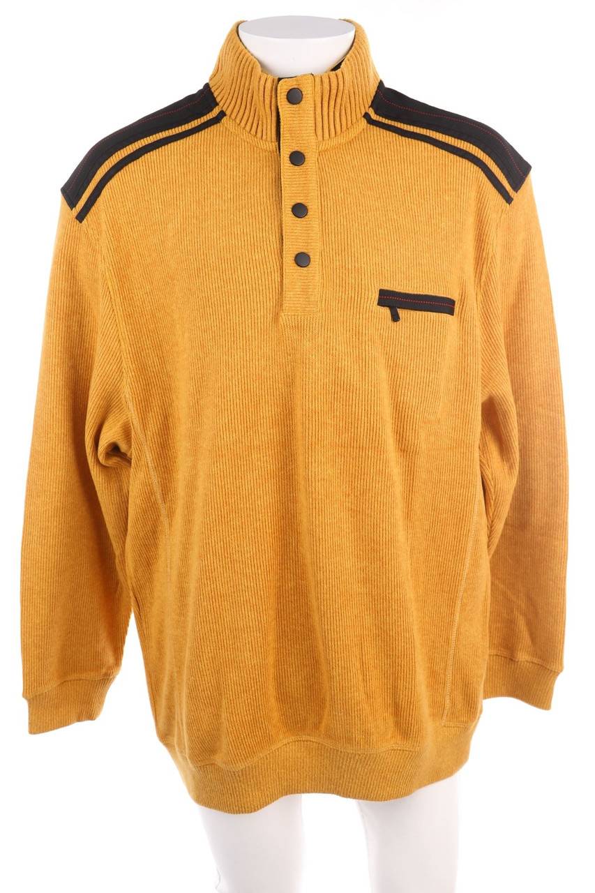 Carou engbers Troyer-Pullover aus Baumwolle