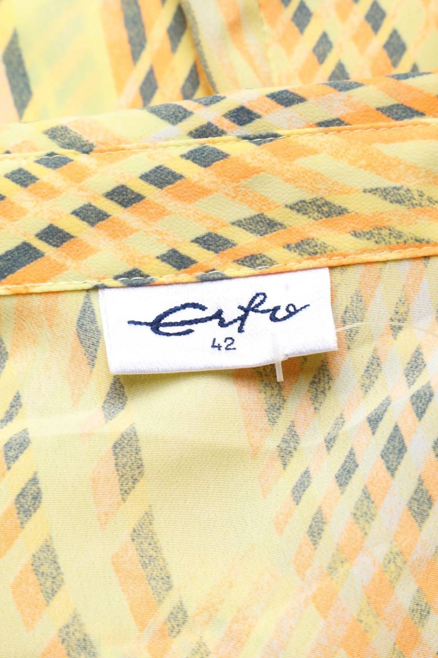 Carou ERFO Hemd-Bluse Mit Kurzem Ärmel