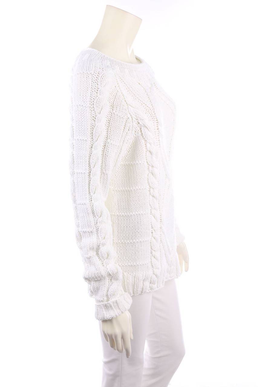 Carou ERIBÉ Zopf-Pullover Aus Baumwolle