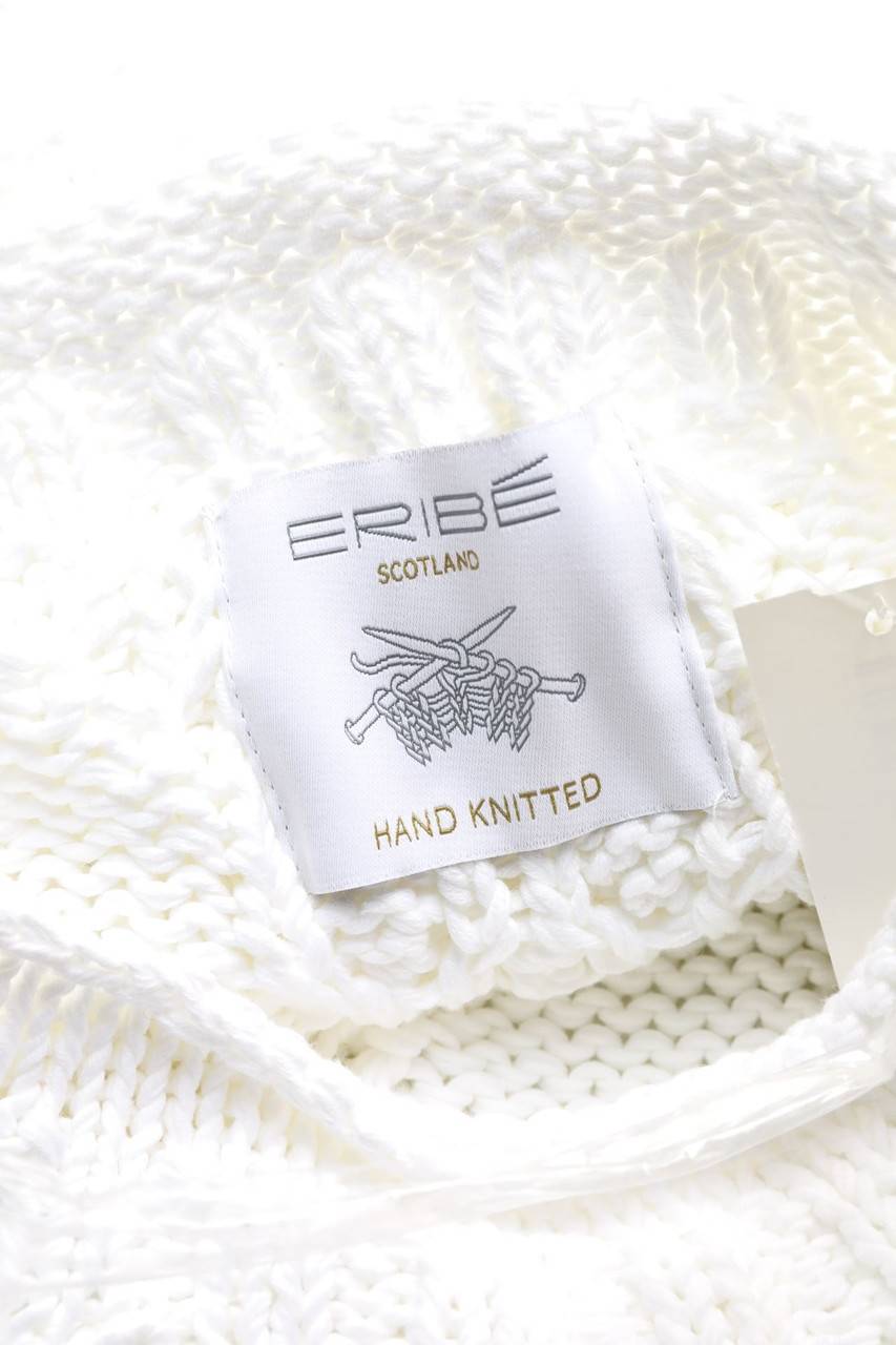 Carou ERIBÉ Zopf-Pullover Aus Baumwolle