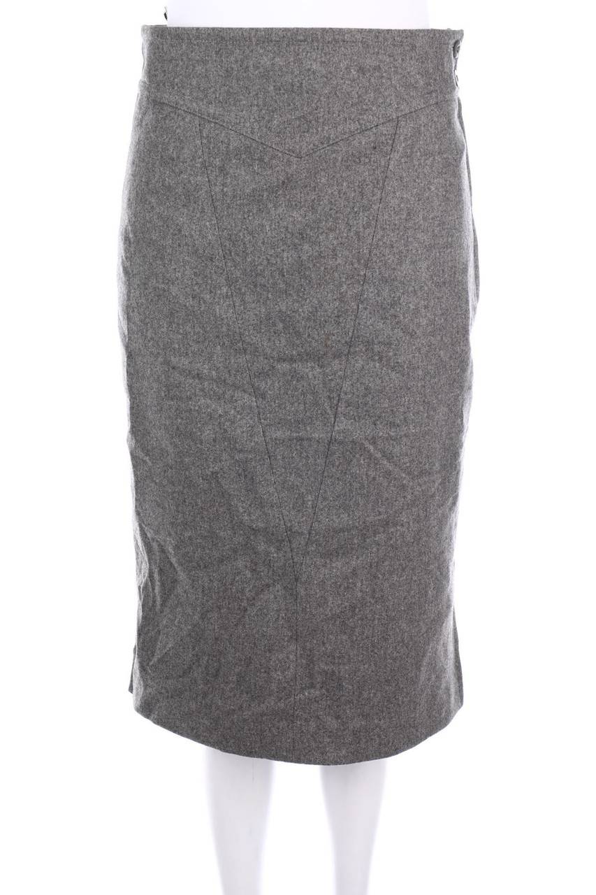 Carou ESCADA Vintage-Bleistift-Rock aus Schurwolle