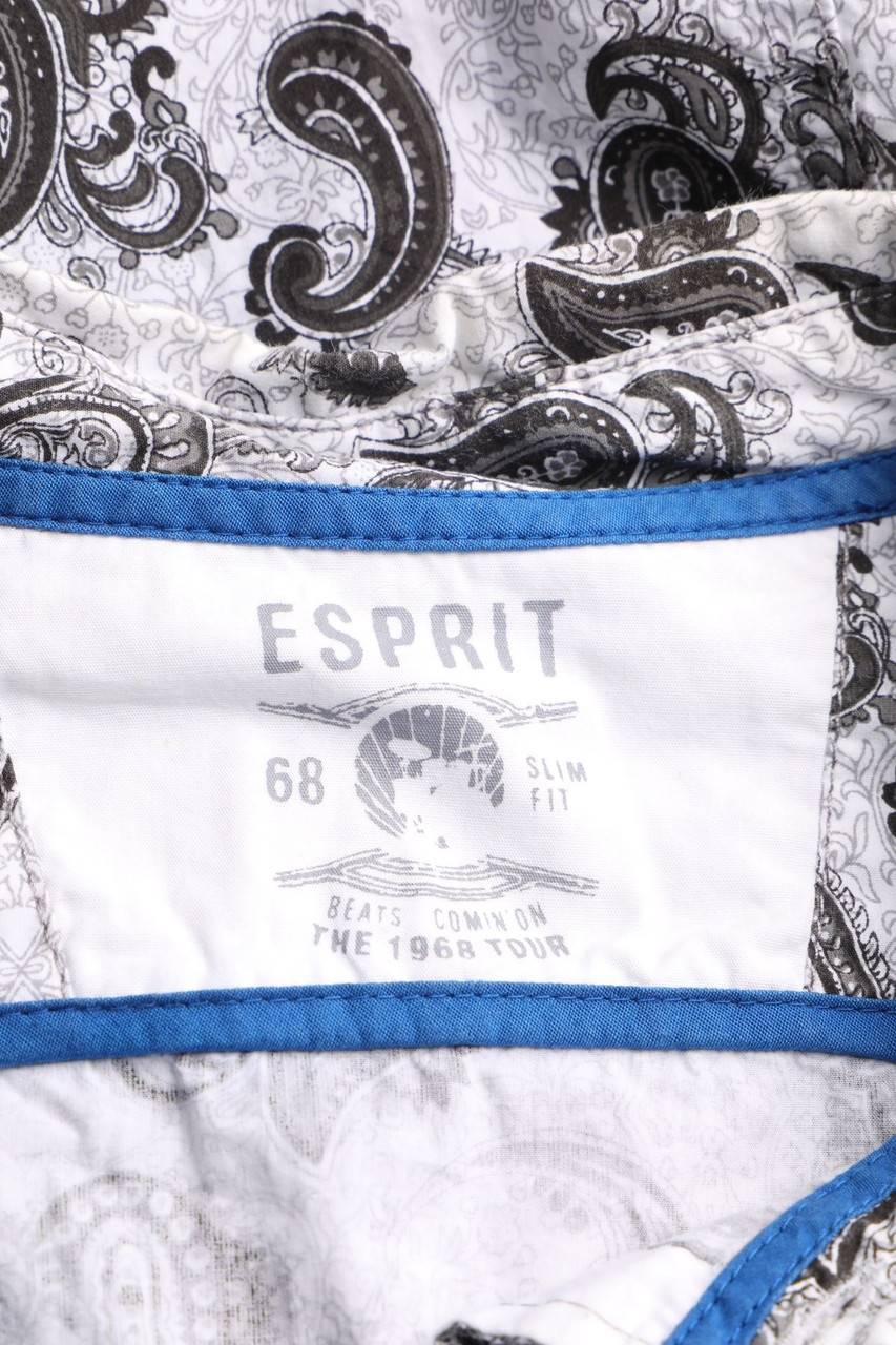 Carou ESPRIT Hemd Aus Baumwolle Mit Paisley-Print