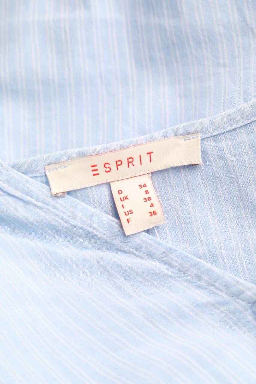 Carou ESPRIT Hemd-Bluse Mit 3/4-Ärmel