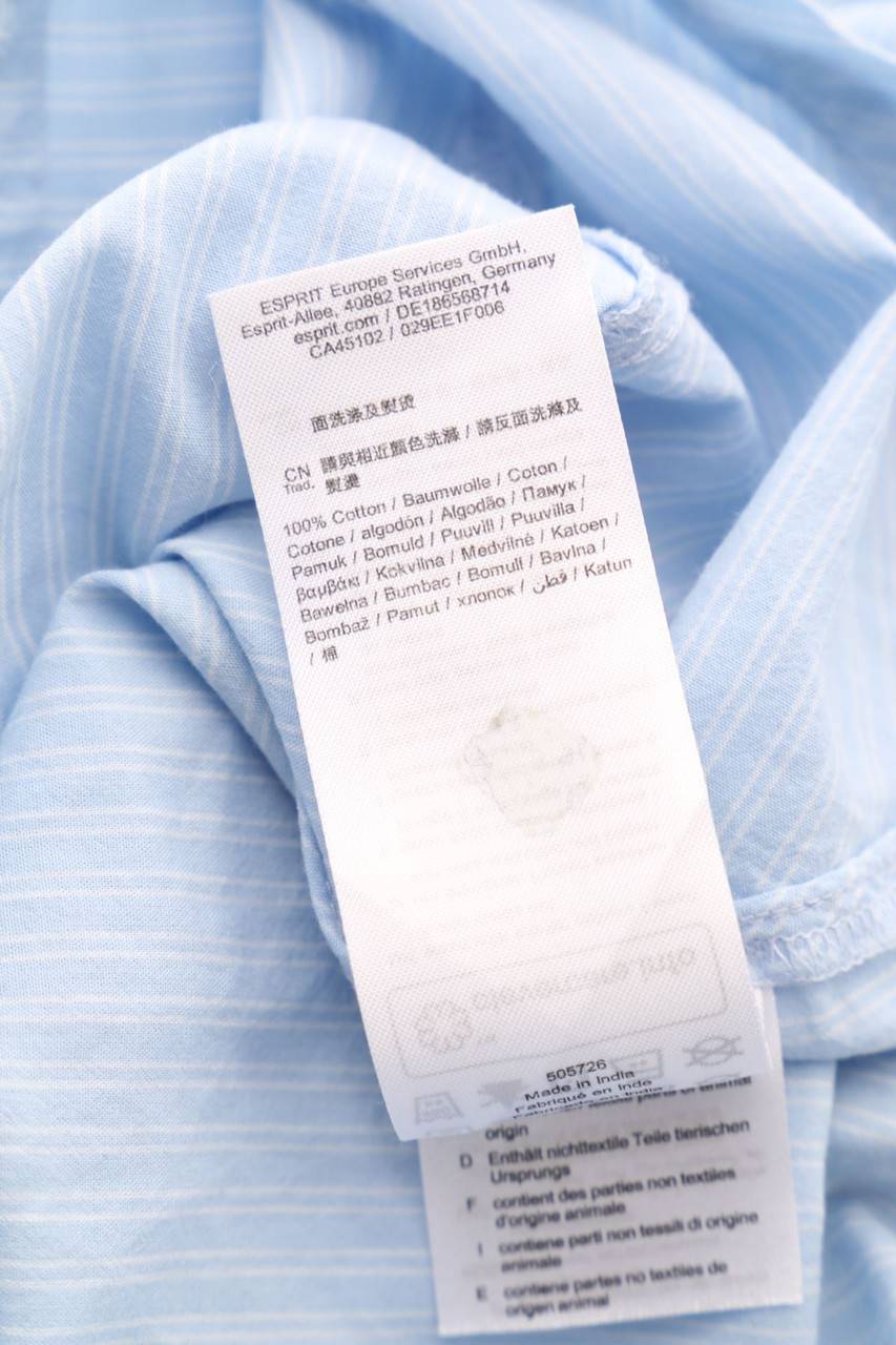 Carou ESPRIT Hemd-Bluse Mit 3/4-Ärmel