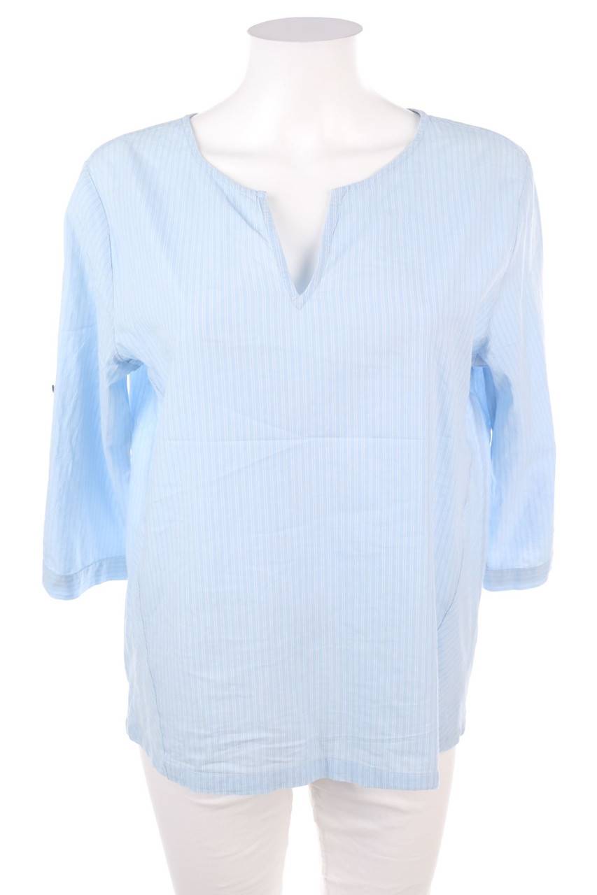 Carou ESPRIT Hemd-Bluse mit 3/4-Ärmel