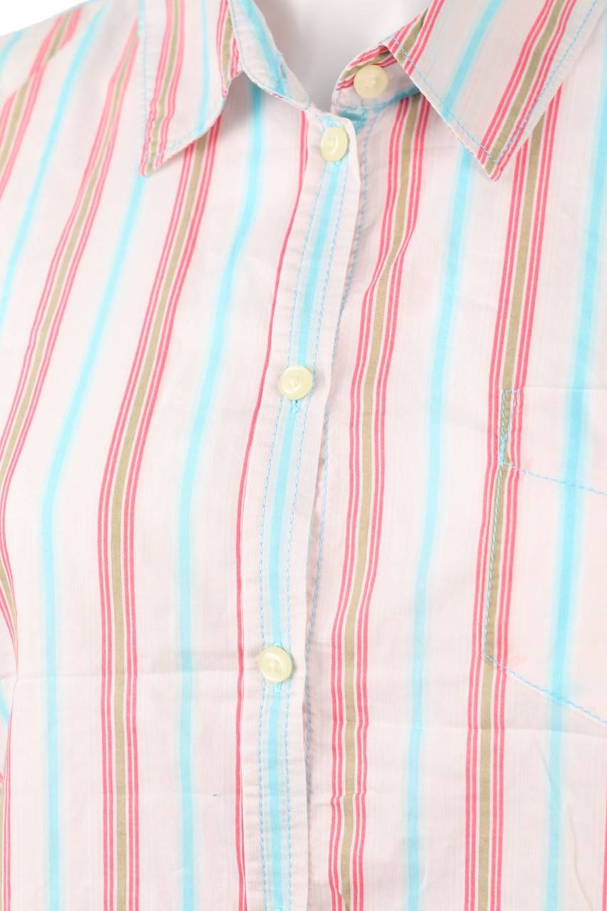 Carou ESPRIT Hemd-Bluse Mit Kurzem Ärmel