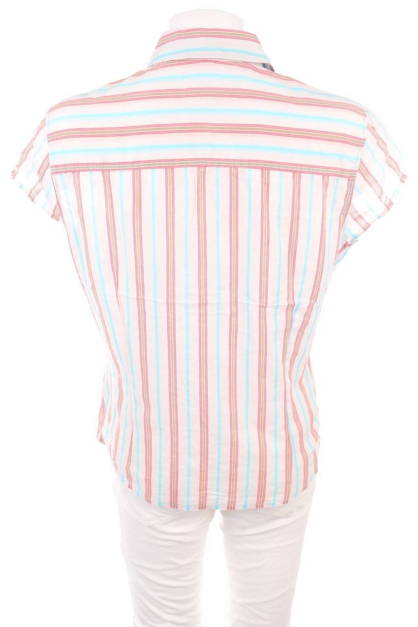 Carou ESPRIT Hemd-Bluse Mit Kurzem Ärmel