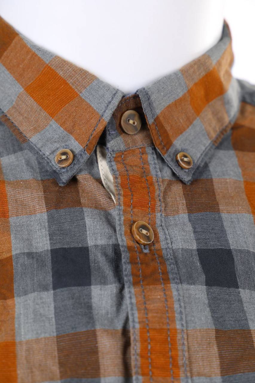 Carou ESPRIT Kariertes Button-down-Hemd