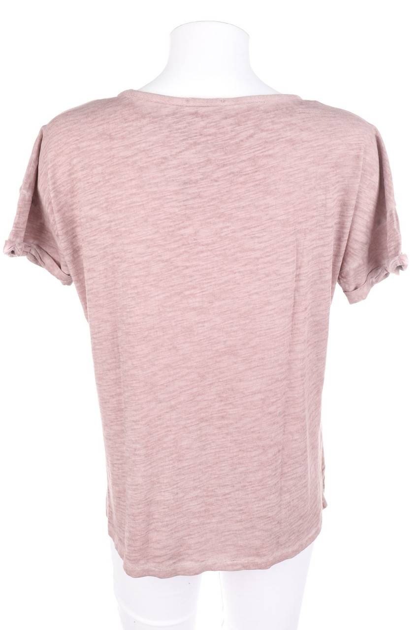 Carou ESPRIT Kurzarm-Shirt Mit Schlitz