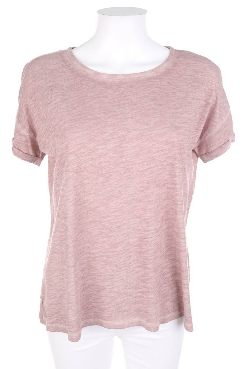 Carou ESPRIT Kurzarm-Shirt Mit Schlitz