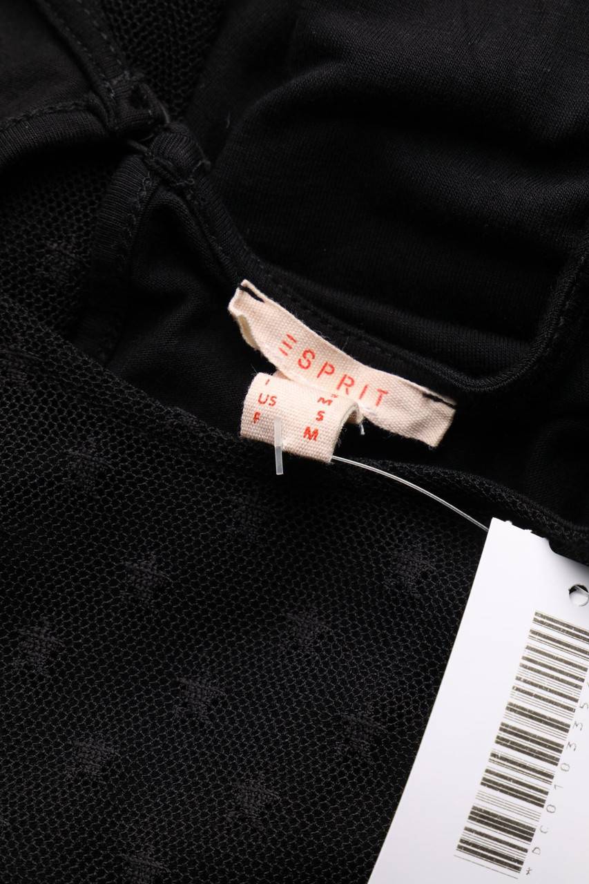 Carou ESPRIT Mesh-Bluse Mit Stickereien