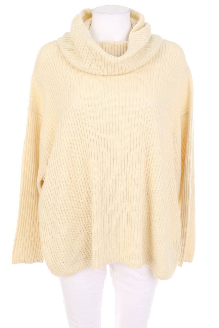 Carou ESPRIT Oversize-Strick-Pullover mit Kaschmir