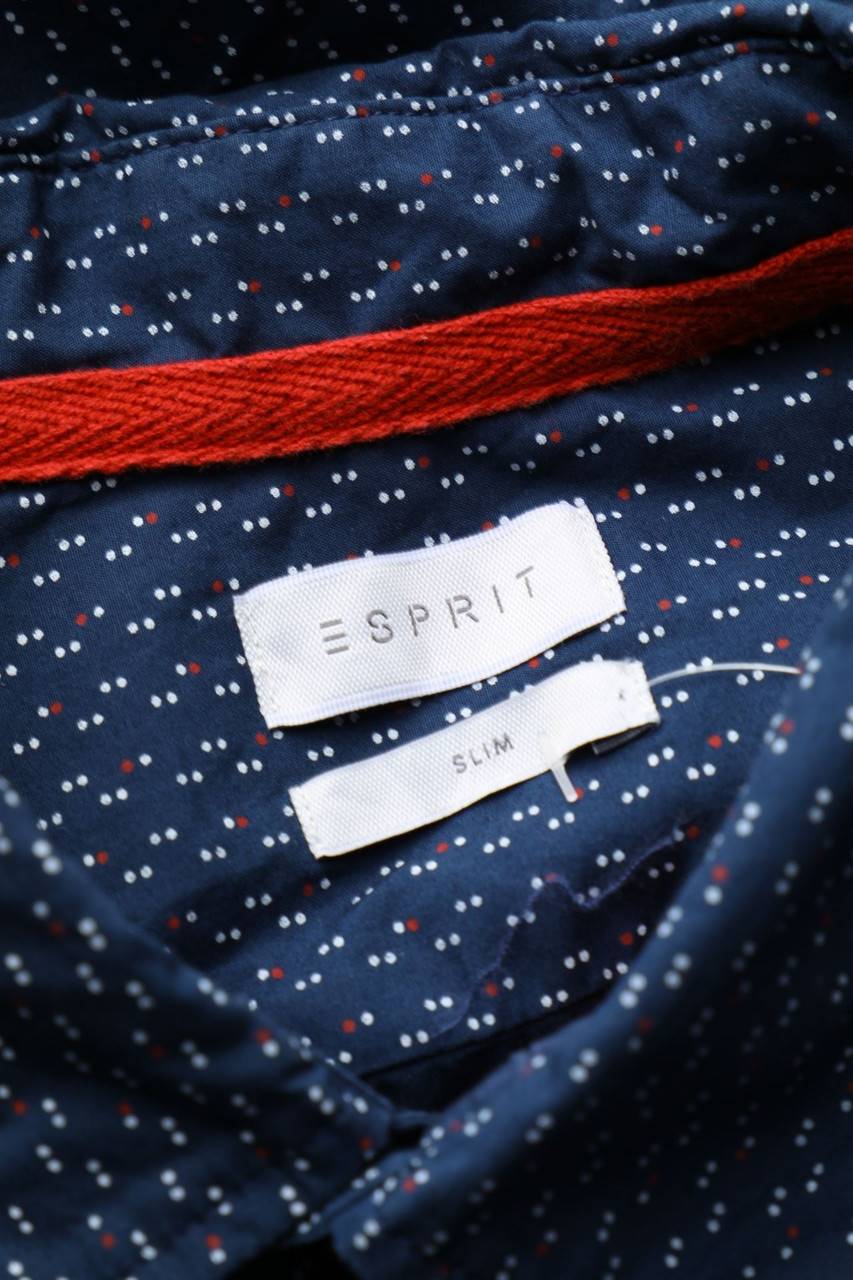 Carou ESPRIT Print-Hemd Aus Baumwolle