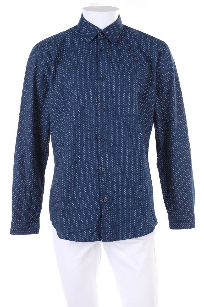 Carou ESPRIT Print-Hemd aus Baumwolle