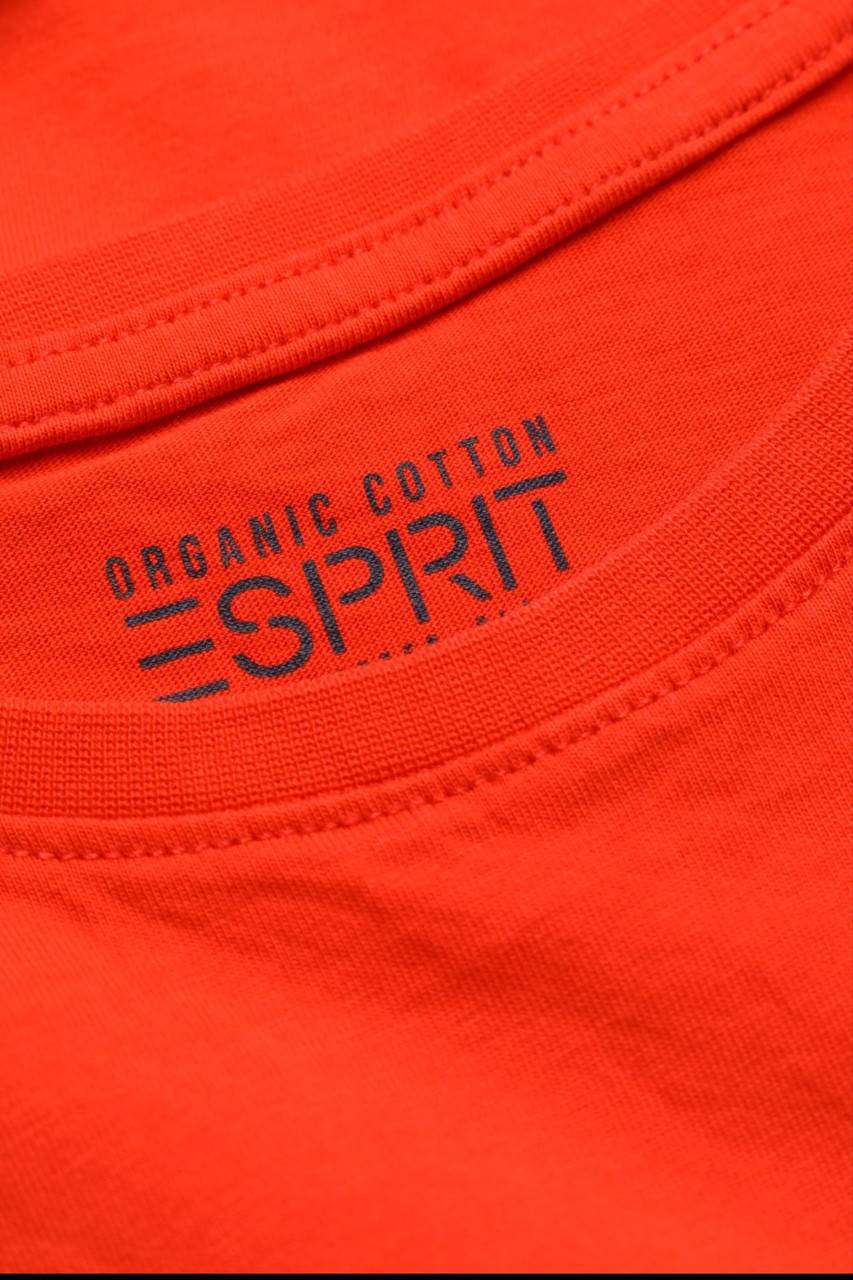 Carou ESPRIT T-Shirt Mit Logo-Print