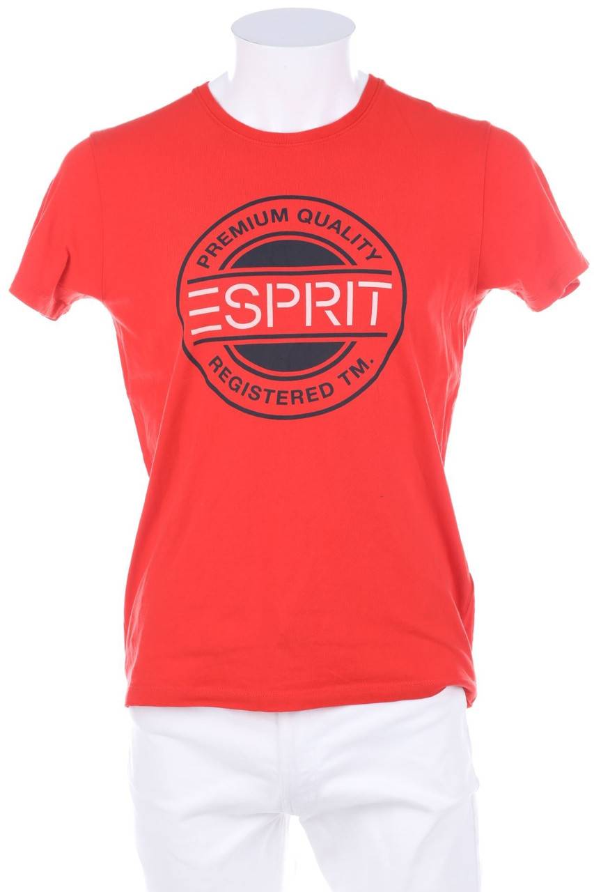 Carou ESPRIT T-Shirt mit Logo-Print
