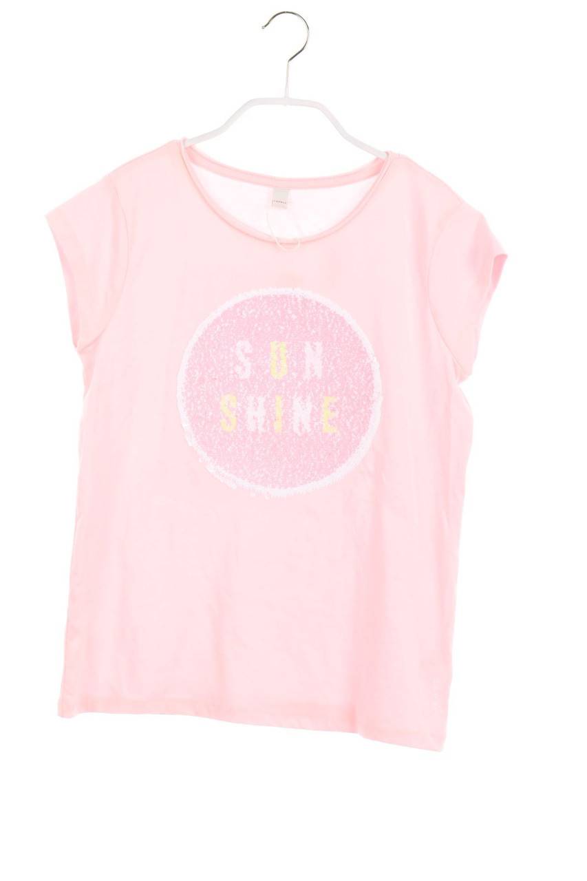 Carou ESPRIT T-Shirt mit Wende-Pailletten