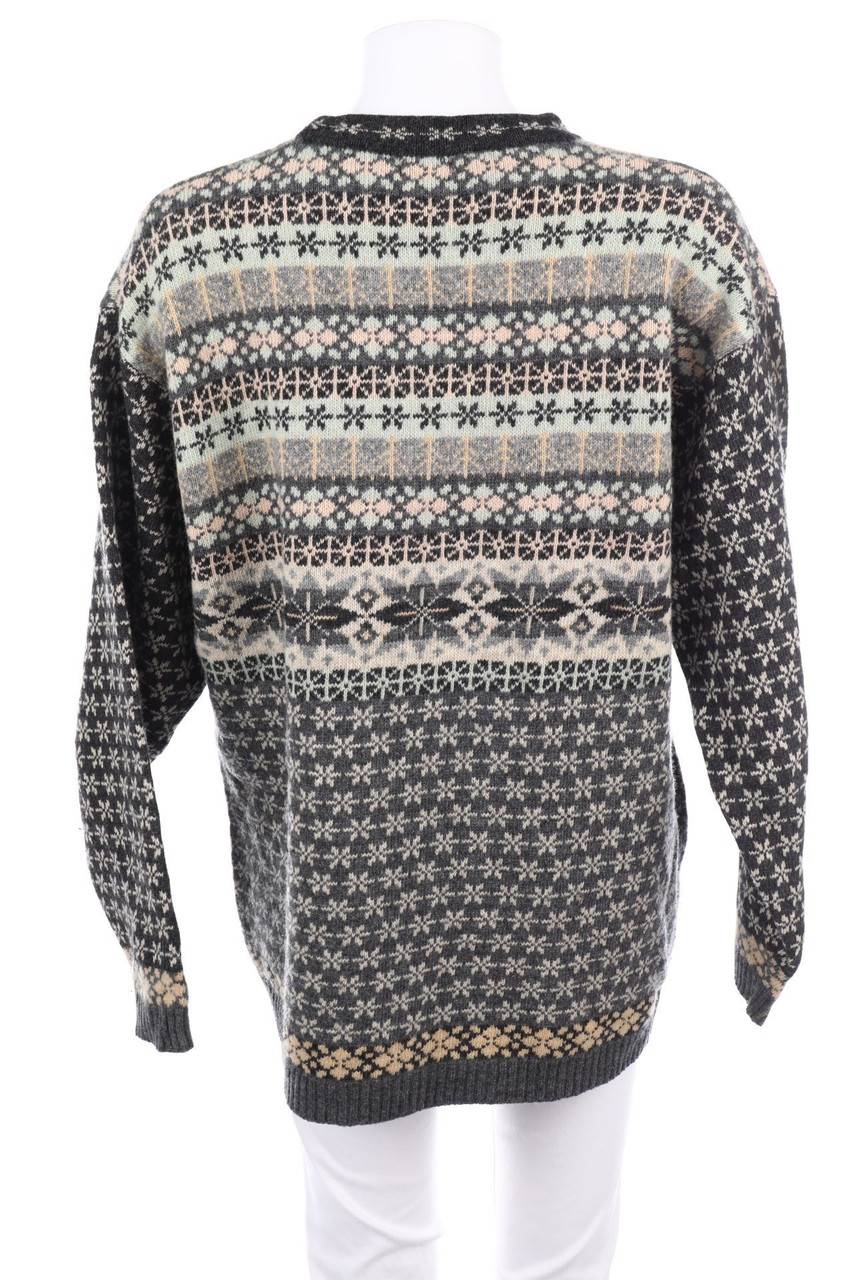 Carou ESPRIT Vintage-Strick-Pullover Aus Woll-Mix