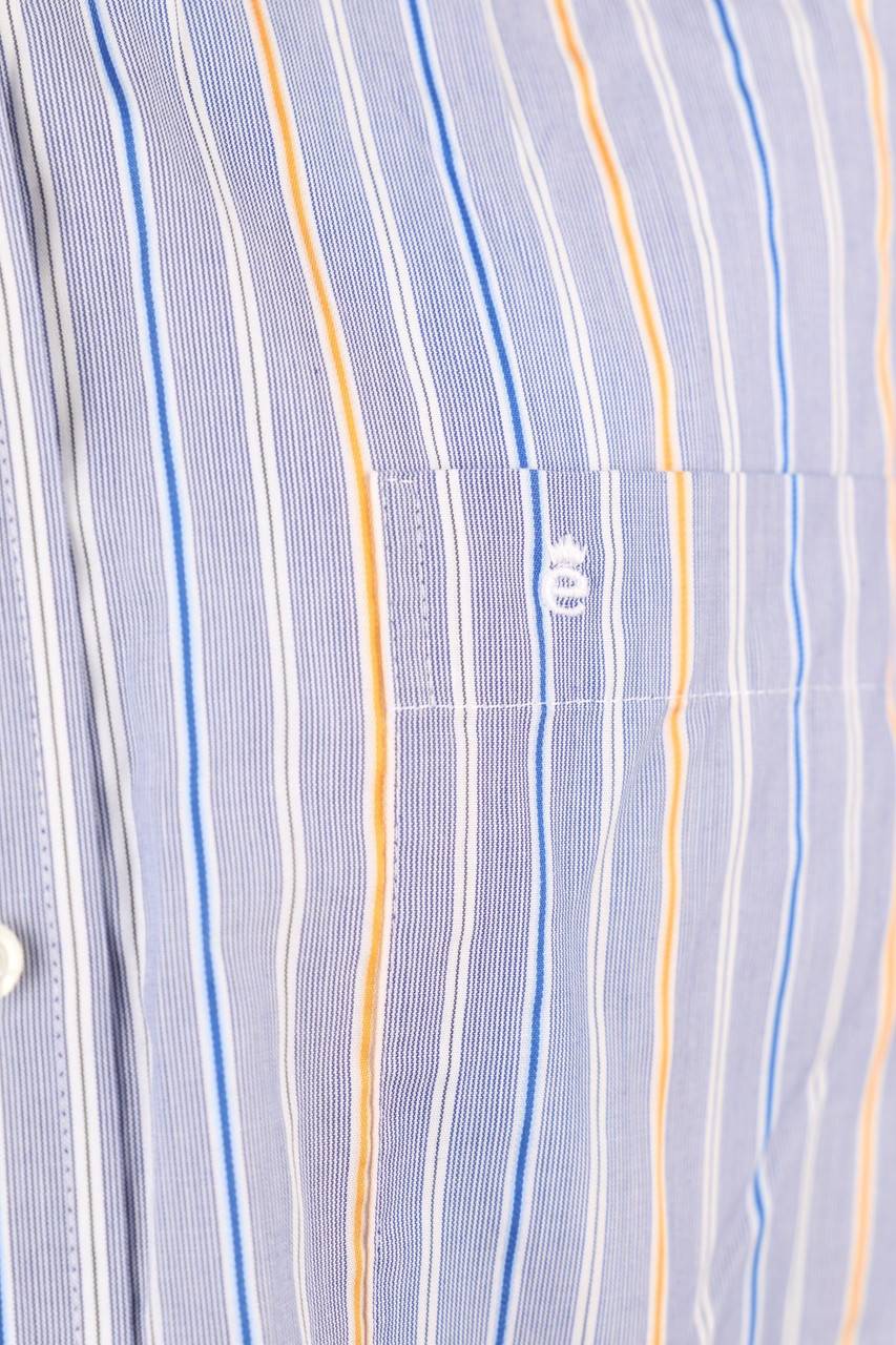 Carou Eterna Gestreiftes Kurzarm-Hemd