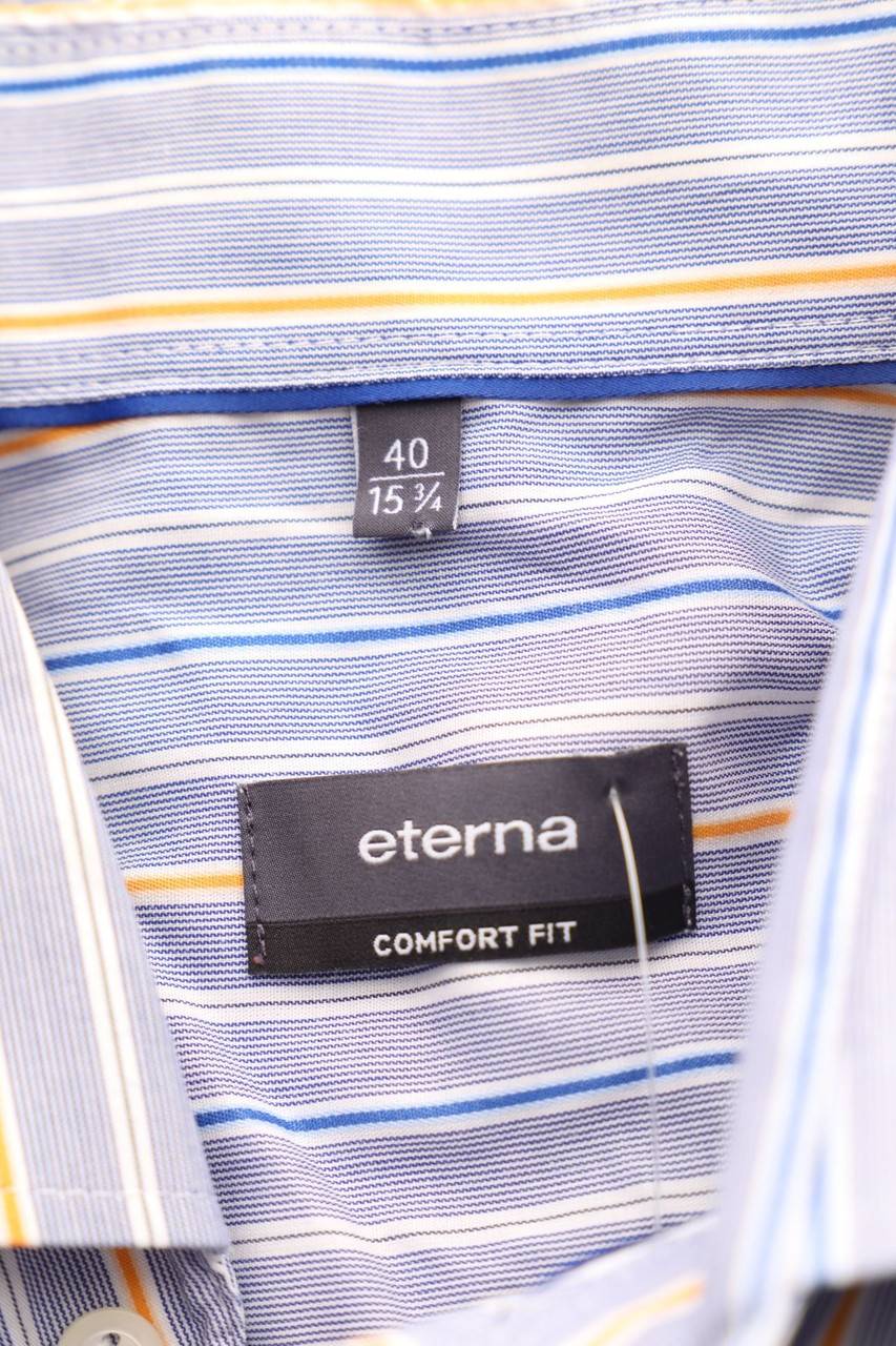 Carou Eterna Gestreiftes Kurzarm-Hemd