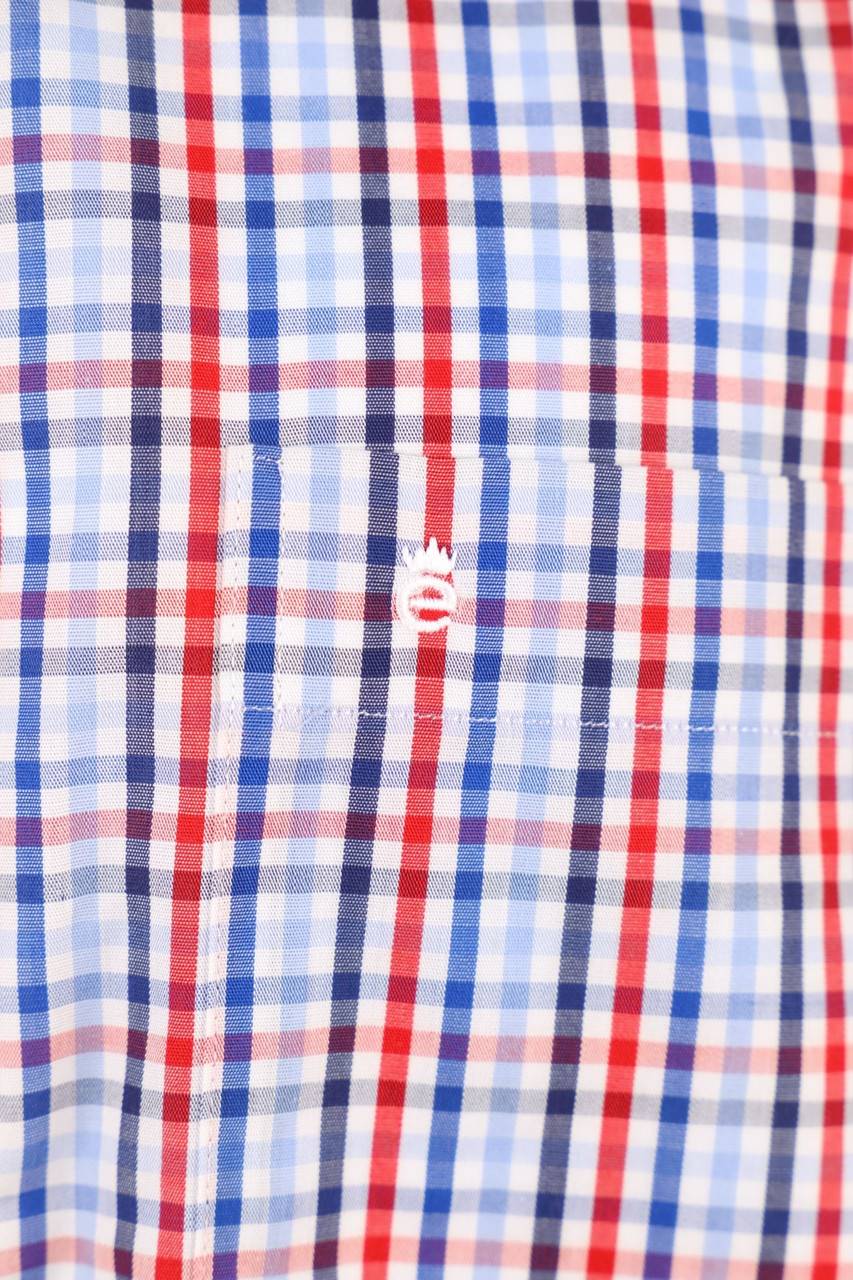 Carou Eterna Kurzarm-Hemd Mit Karo-Muster