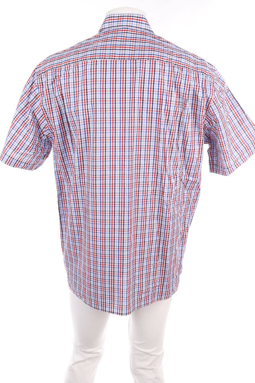 Carou Eterna Kurzarm-Hemd Mit Karo-Muster