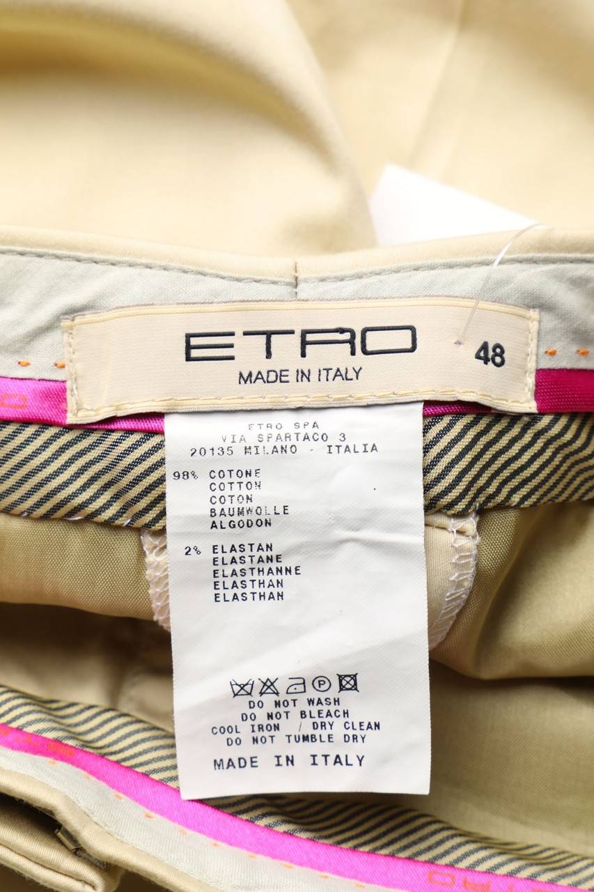 Carou ETRO Hose Aus Baumwoll-Mix