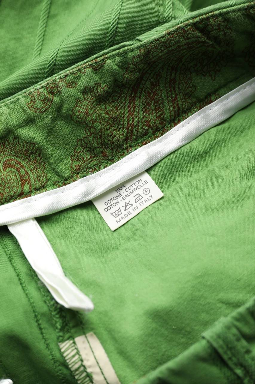 Carou ETRO MILANO Baumwoll-Hose Mit Streifen