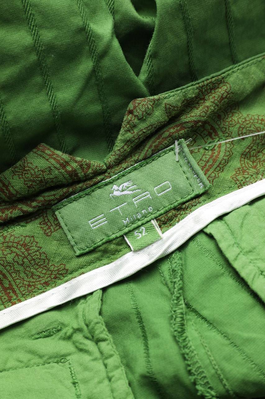 Carou ETRO MILANO Baumwoll-Hose Mit Streifen