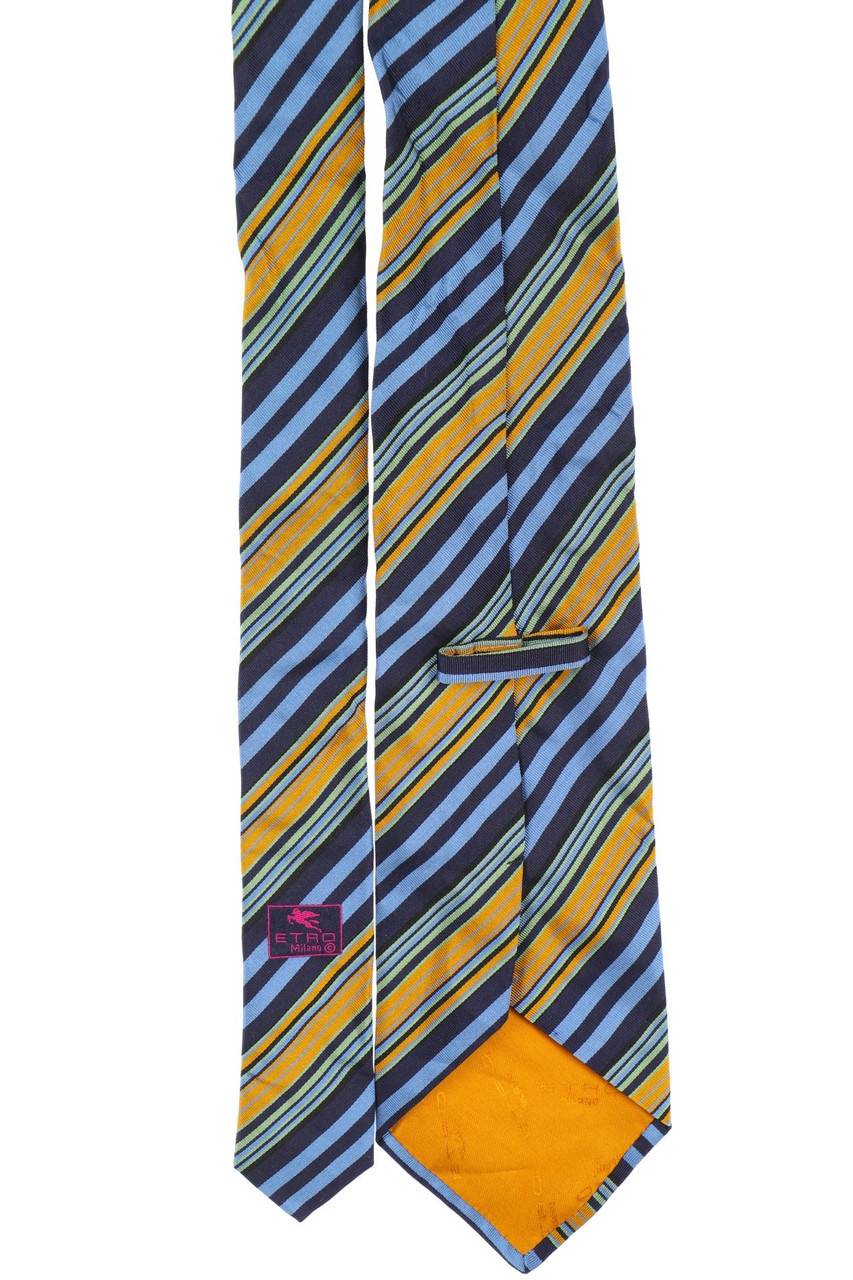 Carou ETRO MILANO Seiden-Krawatte Mit Streifen