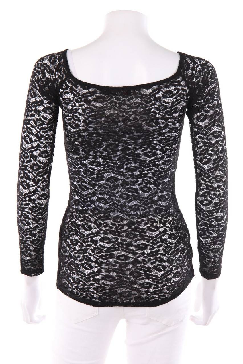 Carou Even&odd Spitzen-Longsleeve-Shirt