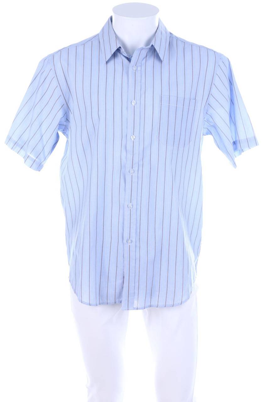 Carou F&F gestreiftes Kurzarm-Hemd