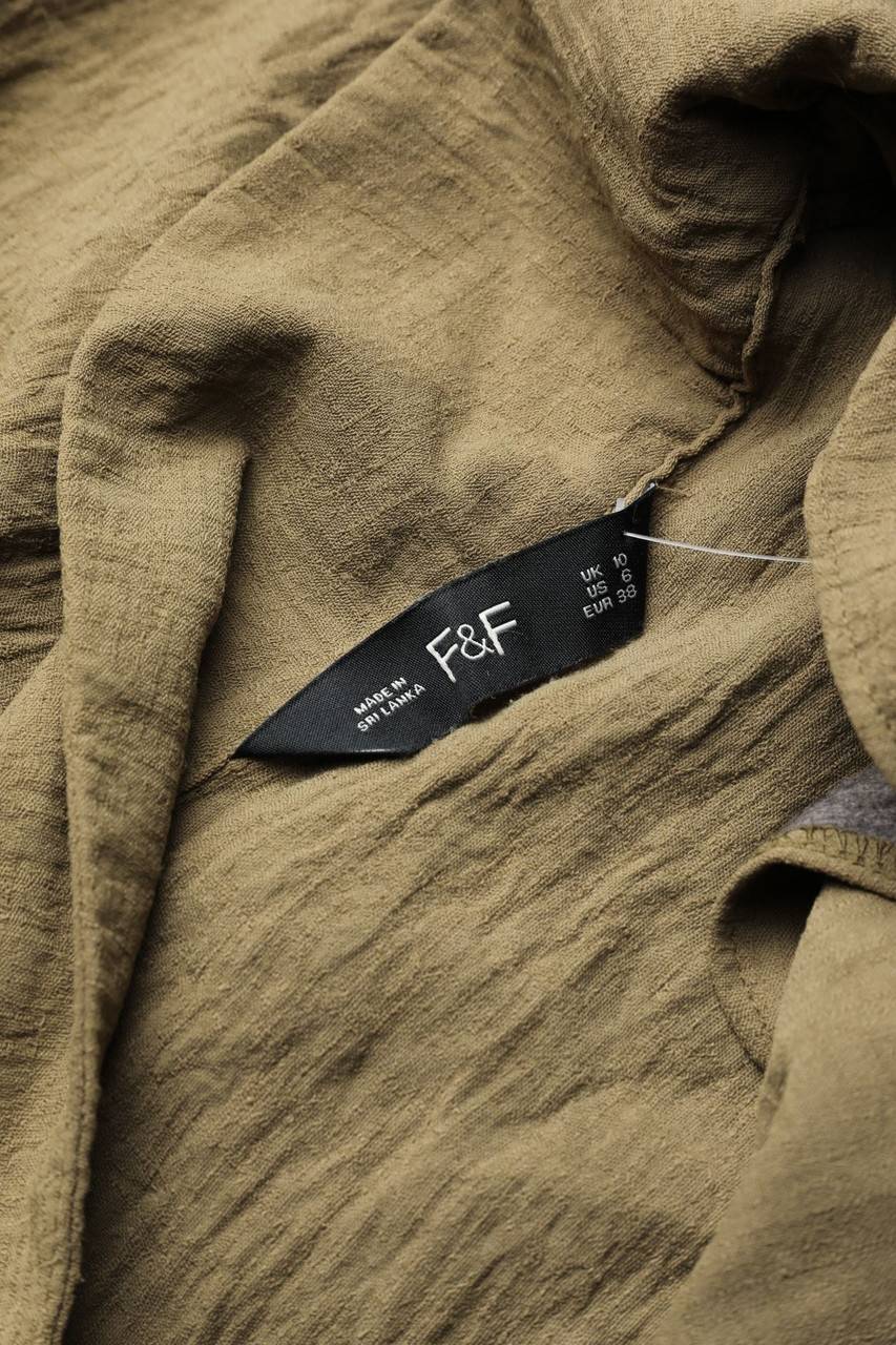 Carou F&F Kurzarm-Bluse Im Safari-Stil