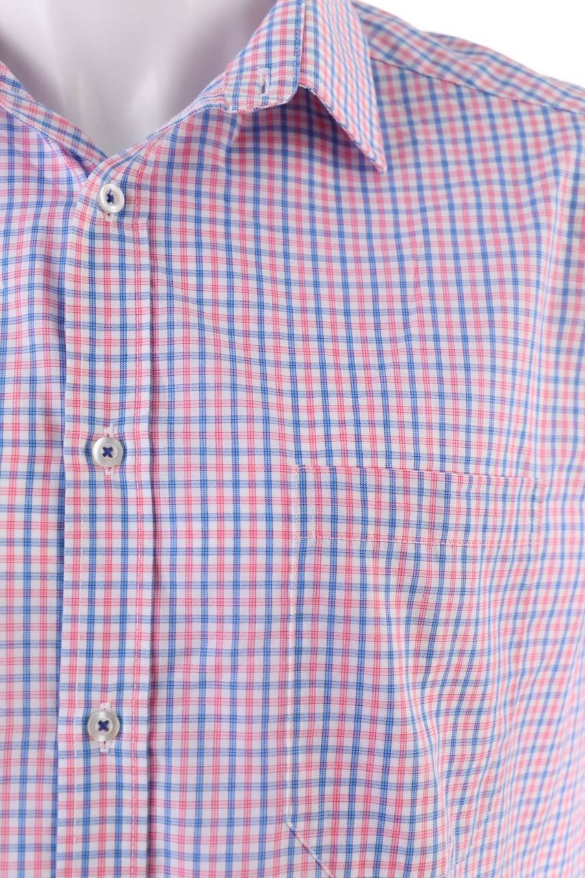 Carou F&F Kurzarm-Hemd Mit Karo-Muster