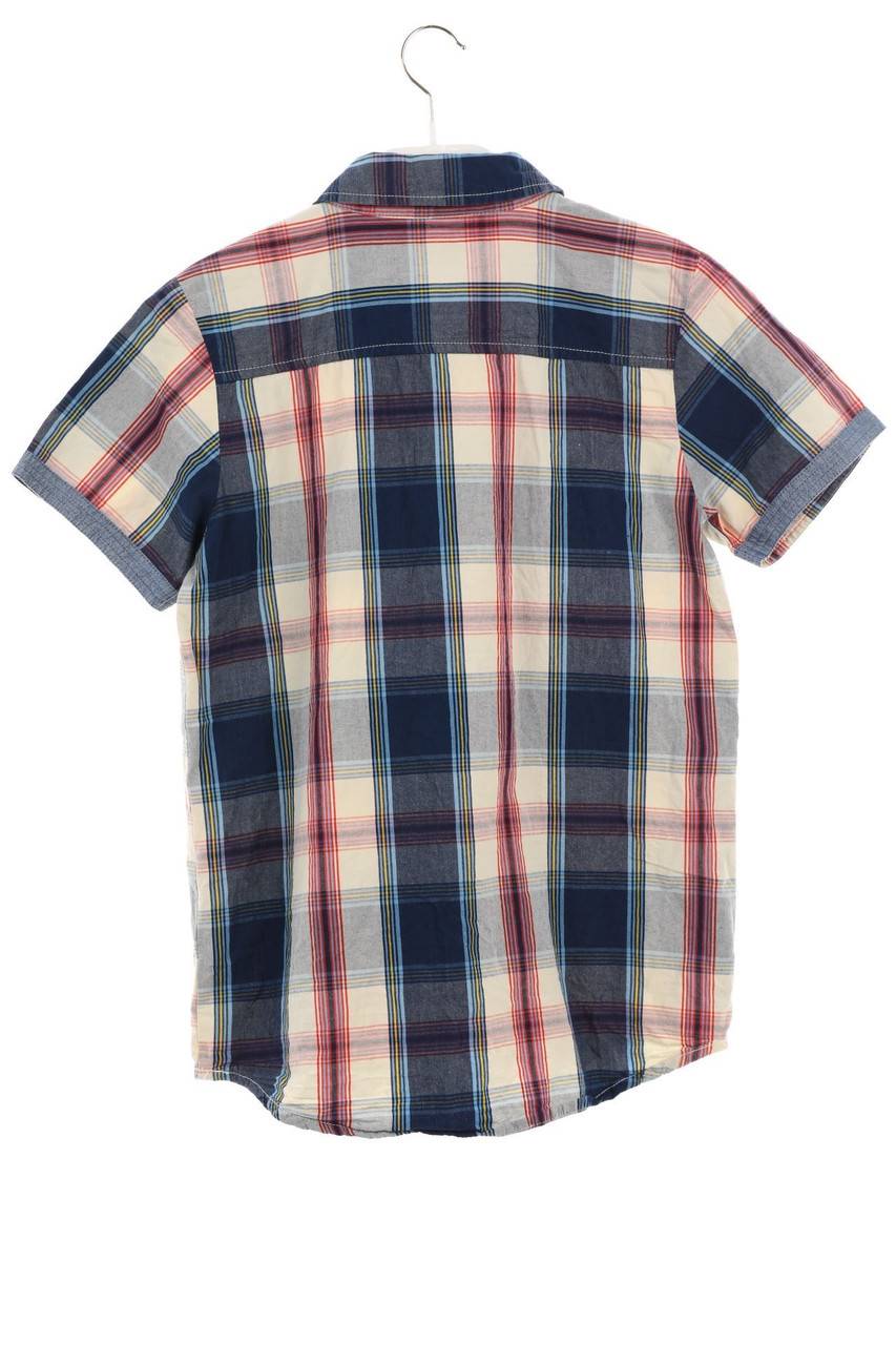 Carou F&F Kurzarm-Hemd Mit Karo-Muster