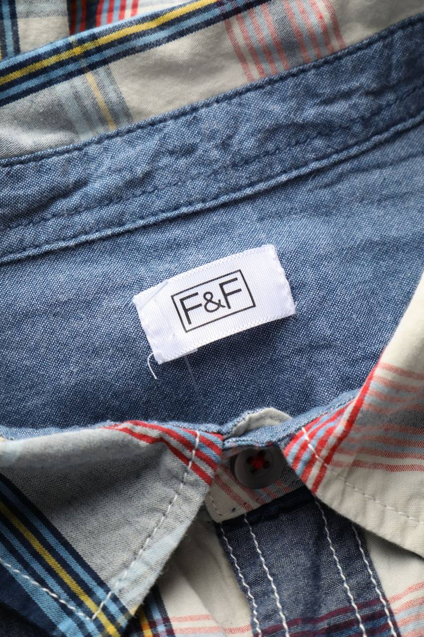 Carou F&F Kurzarm-Hemd Mit Karo-Muster