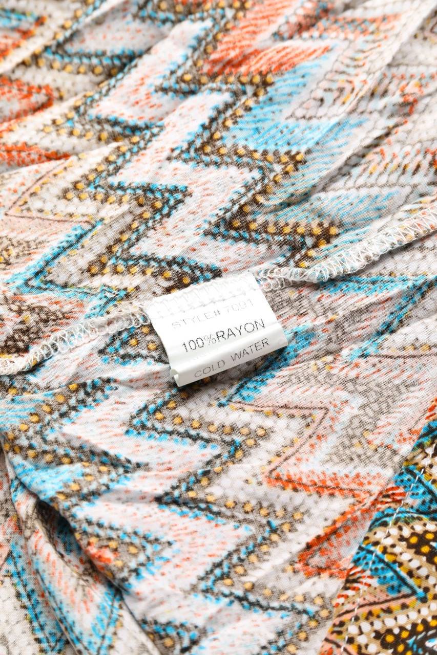 Carou F&P Maxi-Rock Mit Zickzack-Muster