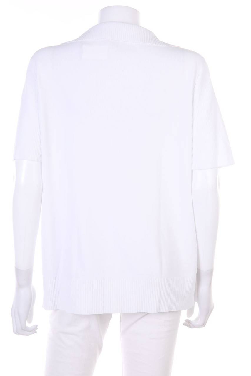 Carou FABIANI Kurzarm-Polo-Pullover