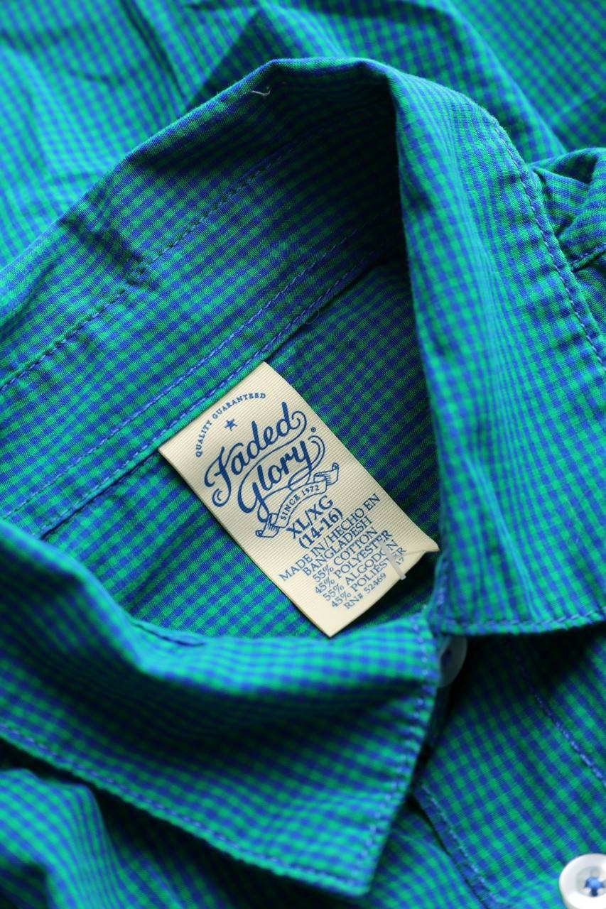 Carou Faded Glory Hemd Mit Karo-Muster